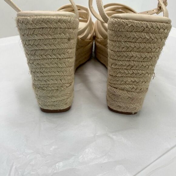 Circus NY Irene Strappy Espadrille Platform Wedge Sandals Heels 9.5 - Picture 9 of 12